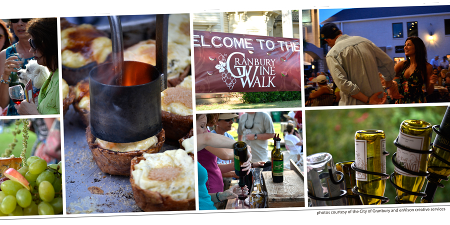 Granbury Texas Wine Walk Granbury Wine Walk