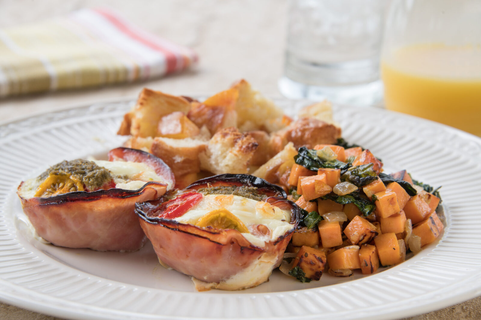 Breakfast is a popular add on at Inn on Lake Granbury.